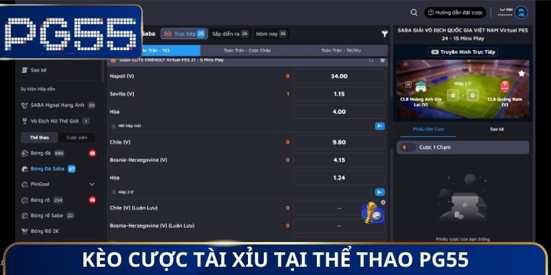 Thể Thao PG55 - Đa Dạng Kèo Cược Nên Tham Gia Mỗi Ngày