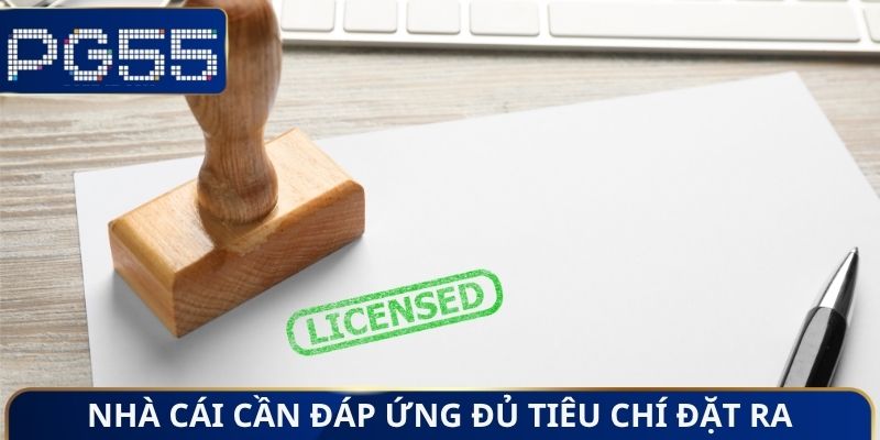 Giấy Phép Hoạt Động PG55 - Bảo Chứng Cho Sự Uy Tín