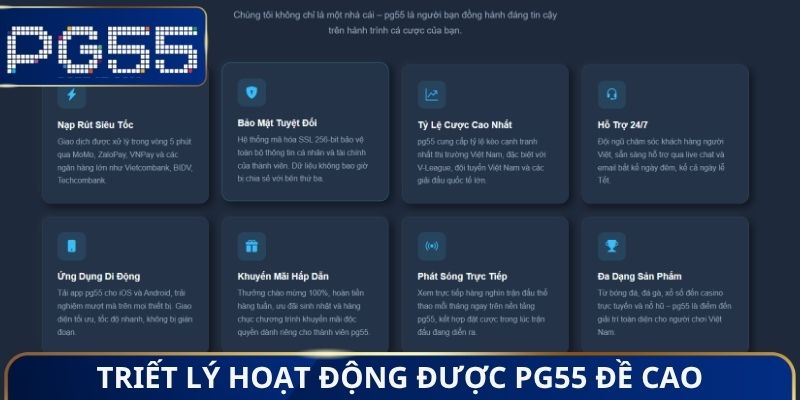 Giới Thiệu PG55 - Điểm Đến Giải Trí Trực Tuyến #1 Việt Nam